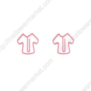 T-shirt shaped paper clips, cute decorative paper clips