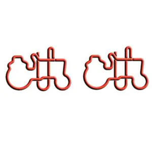 tractor shaped paper clips, decorative paper clips