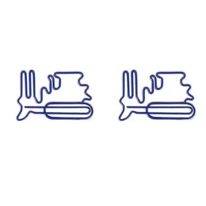 tractor decorative paper clips, fun shaped paper clips