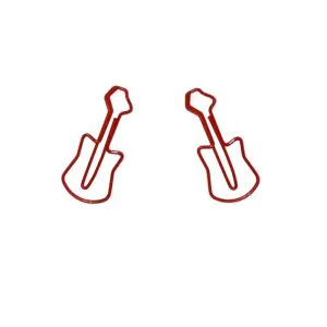 cute violin decorative paper clips, music shaped paper clips