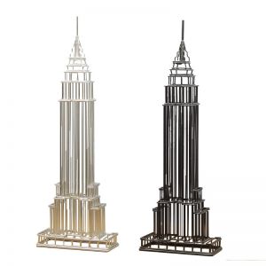 wire empire state building table decoration, wire home decor