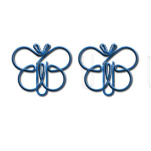 Trombones en forme de papillon, trombones décoratifs amusants