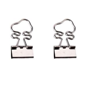 Snoopy decorative binder clips, custom silver binder clips