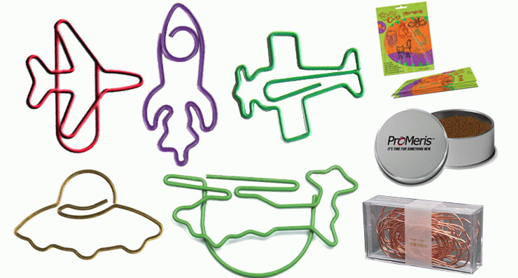 airplane shaped paper clips, cute aircraft decorative paper clips