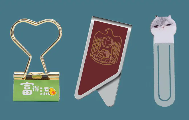 custom printed paper clips, promotional paper clips with your logo