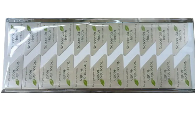 logo imprinted stainless steel paper clips